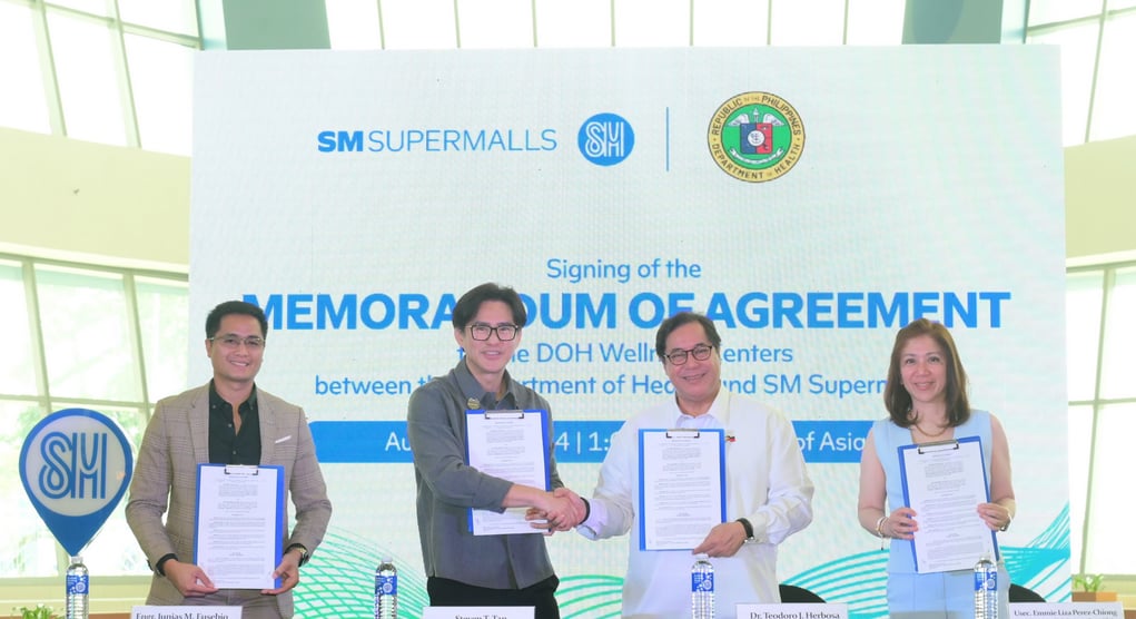 DOH and SM partner to boost community health